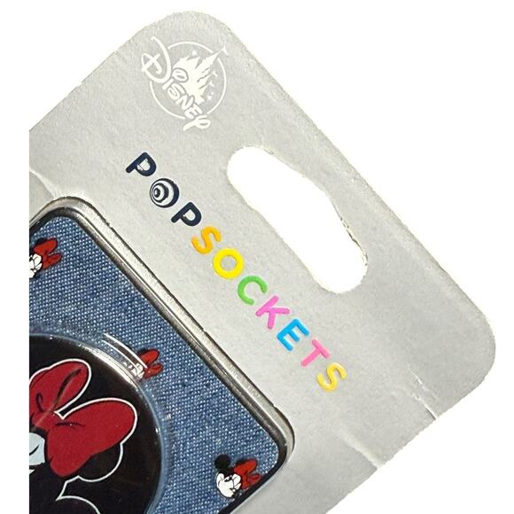 Pop Sockets Popwallet Plus Disney Minnie Mouse CC ID Holder Wallet Grip Stand - Picture 3 of 3